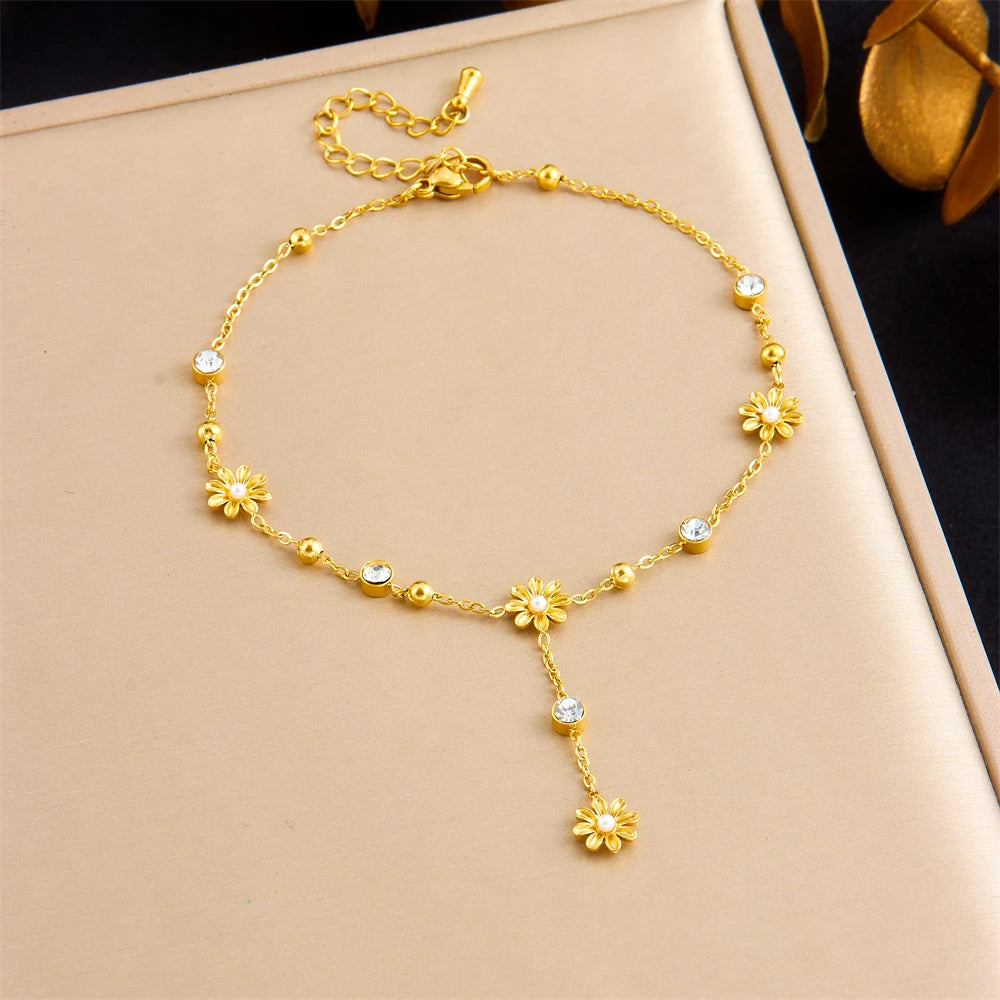 Bracelet de cheville "Emilie"