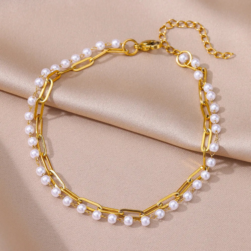Bracelet de cheville "Katel"