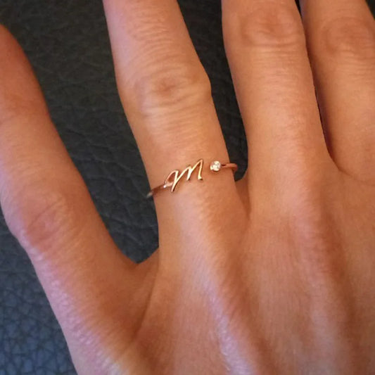Bague "Initiale"