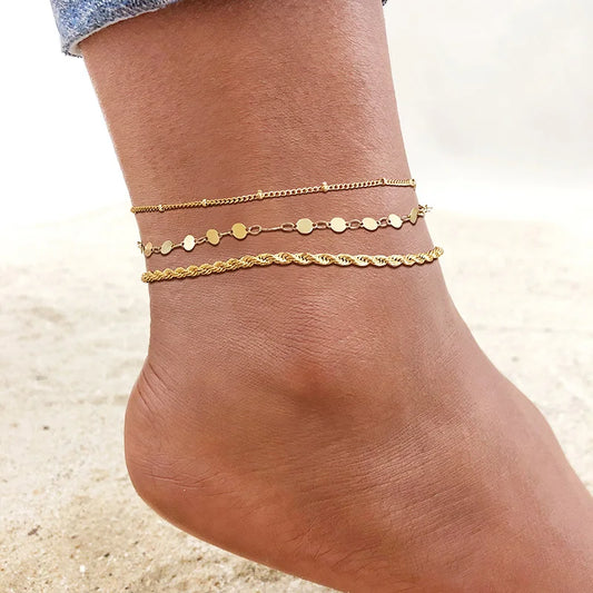 Bracelet de cheville "Alicia"