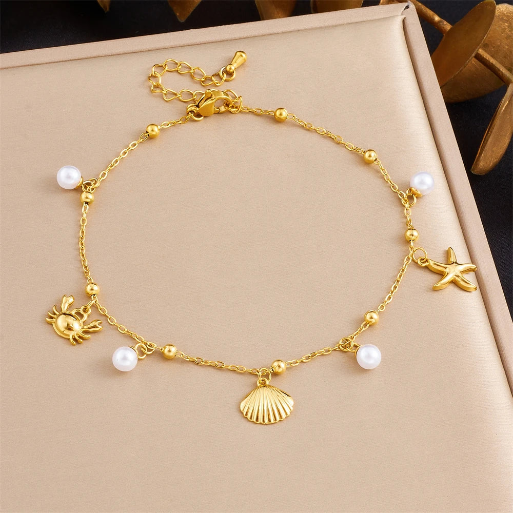Bracelet de cheville "Maréva"