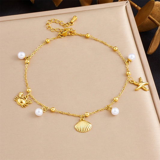 Bracelet de cheville "Maréva"