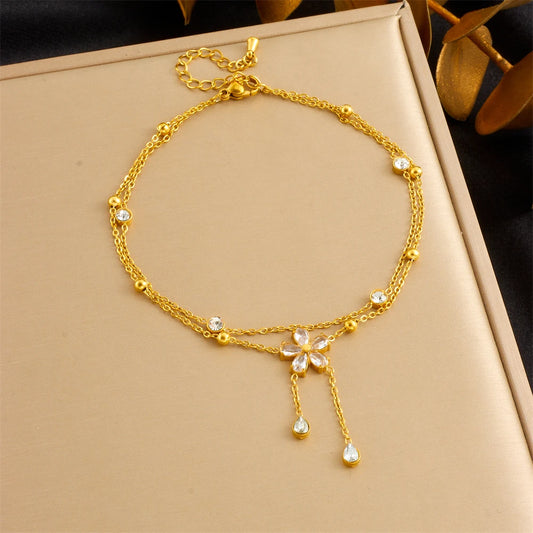 Bracelet de cheville "Marjorie"