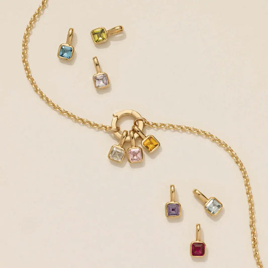 Collier "Mélina" pendentifs interchangeables