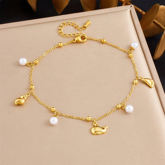 Bracelet de cheville "Alma"