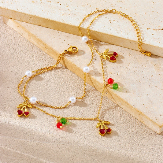 Bracelet de cheville "Bulma"