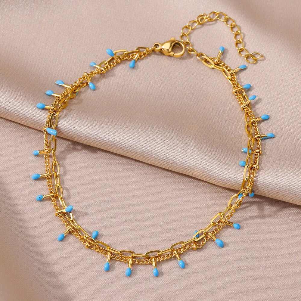 Bracelets de cheville "Sandy"