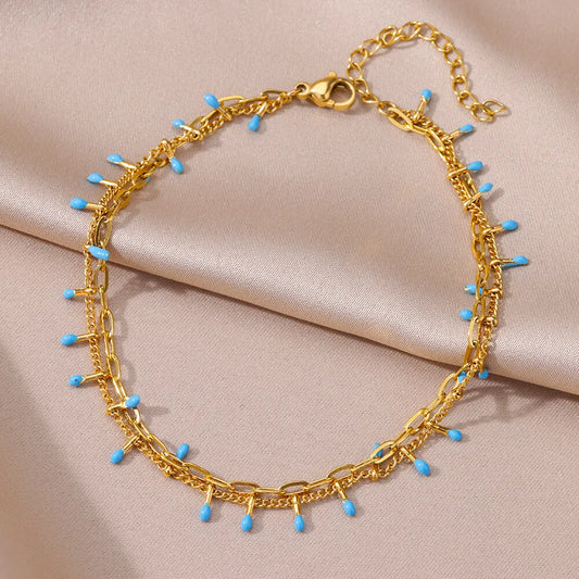 Bracelets de cheville "Sandy"
