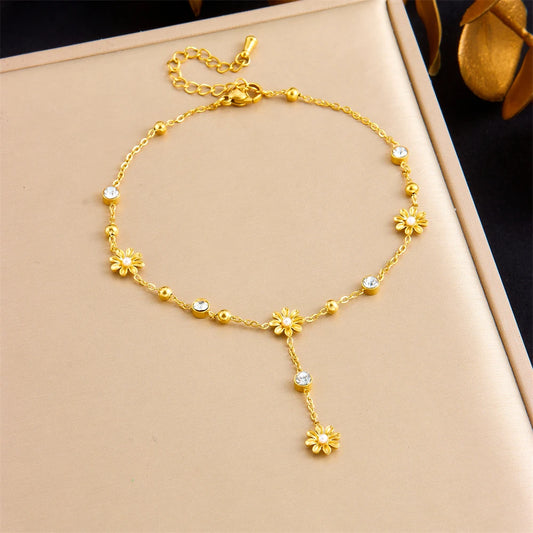 Bracelet de cheville "Emilie"