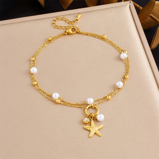 Bracelet de cheville "Dréa"