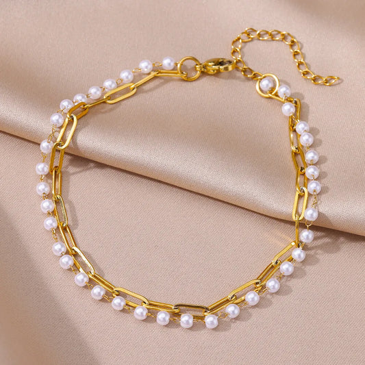 Bracelet de cheville "Katel"